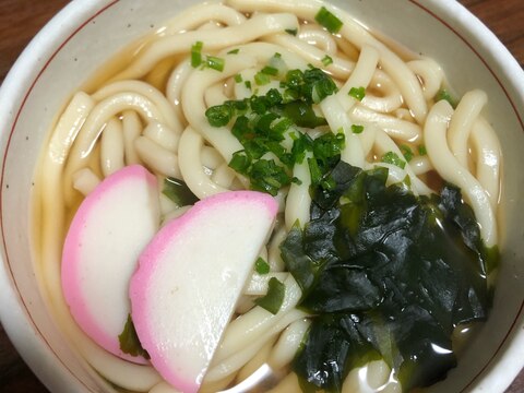 簡単☆ワカメうどん